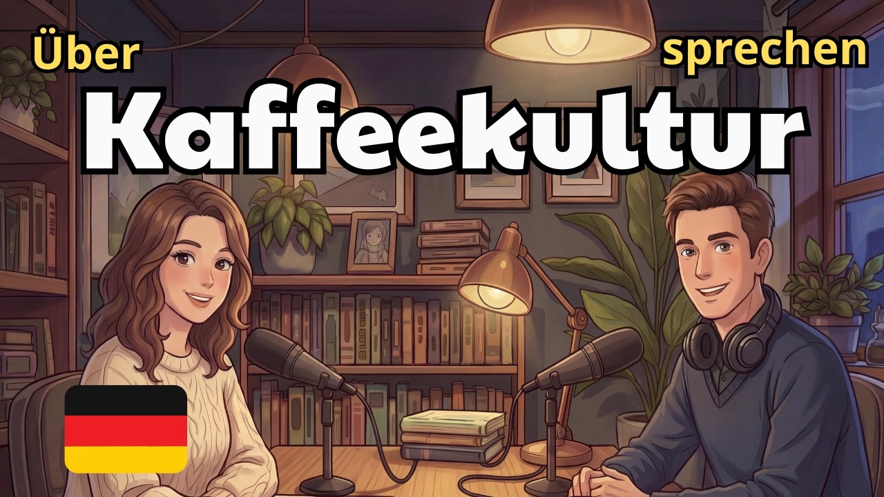 Easy German Podcast | Talking About Coffee Culture | German Listening Practice A2–B1