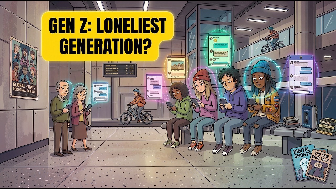 The Psychology Behind Why Gen Z Feels So Lonely #Psychology #GenX