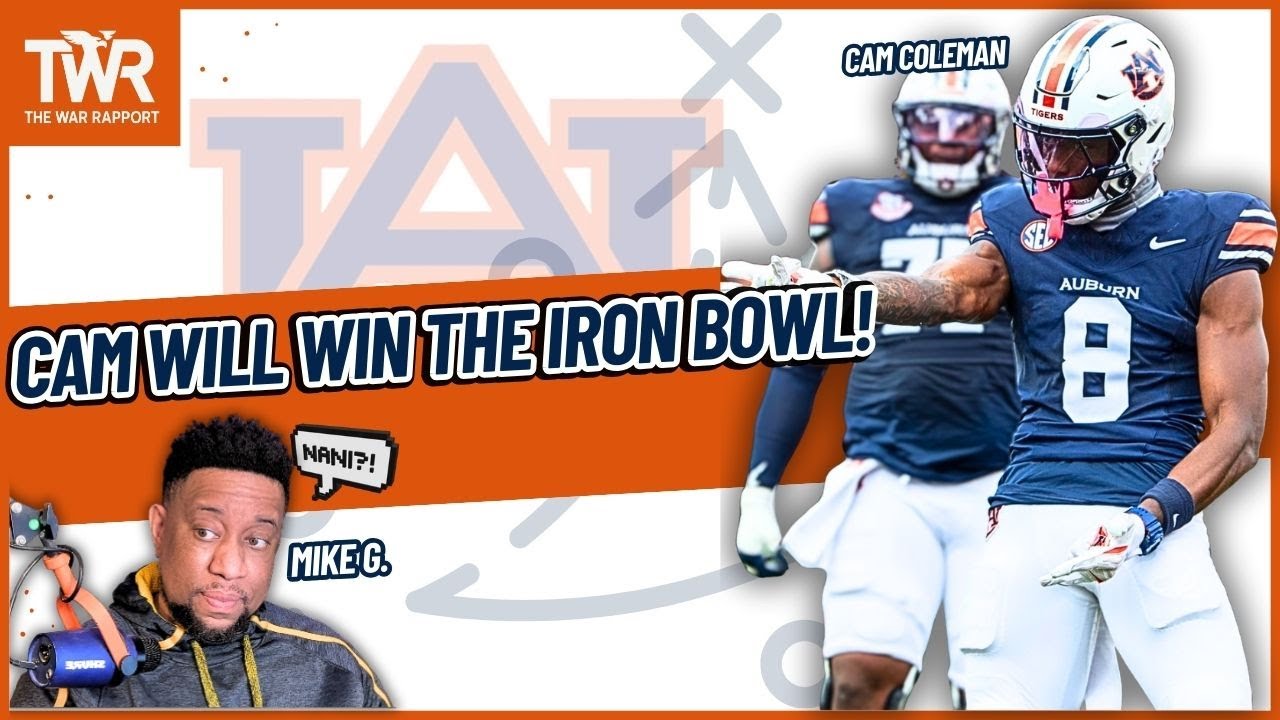 Роль Кэма Коулмана в Iron Bowl | Оберн готов шокировать Алабаму | Подкаст Auburn Football