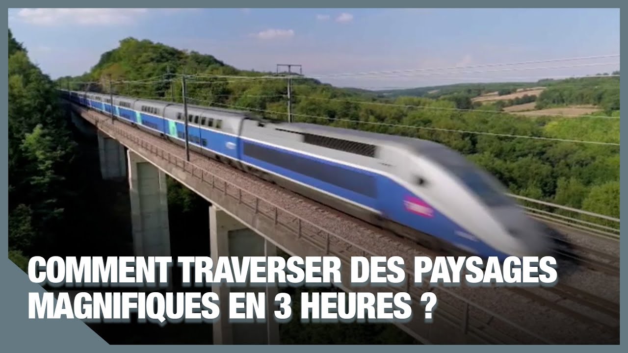 TGV Paris-Marseille : comment traverser des paysages magnifiques en 3 heures ?