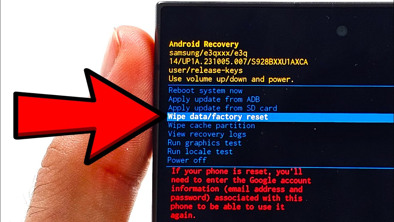 Как сбросить настройки Samsung Galaxy S24 Ultra до заводских БЕЗ пароля, графического ключа или P...