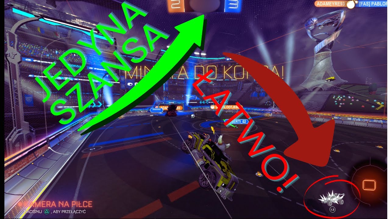 Dominacja Road Hog XL w Rocket League #5! Nie Uwierzysz Co Się Stało! (CHALLENGE WIDZA)