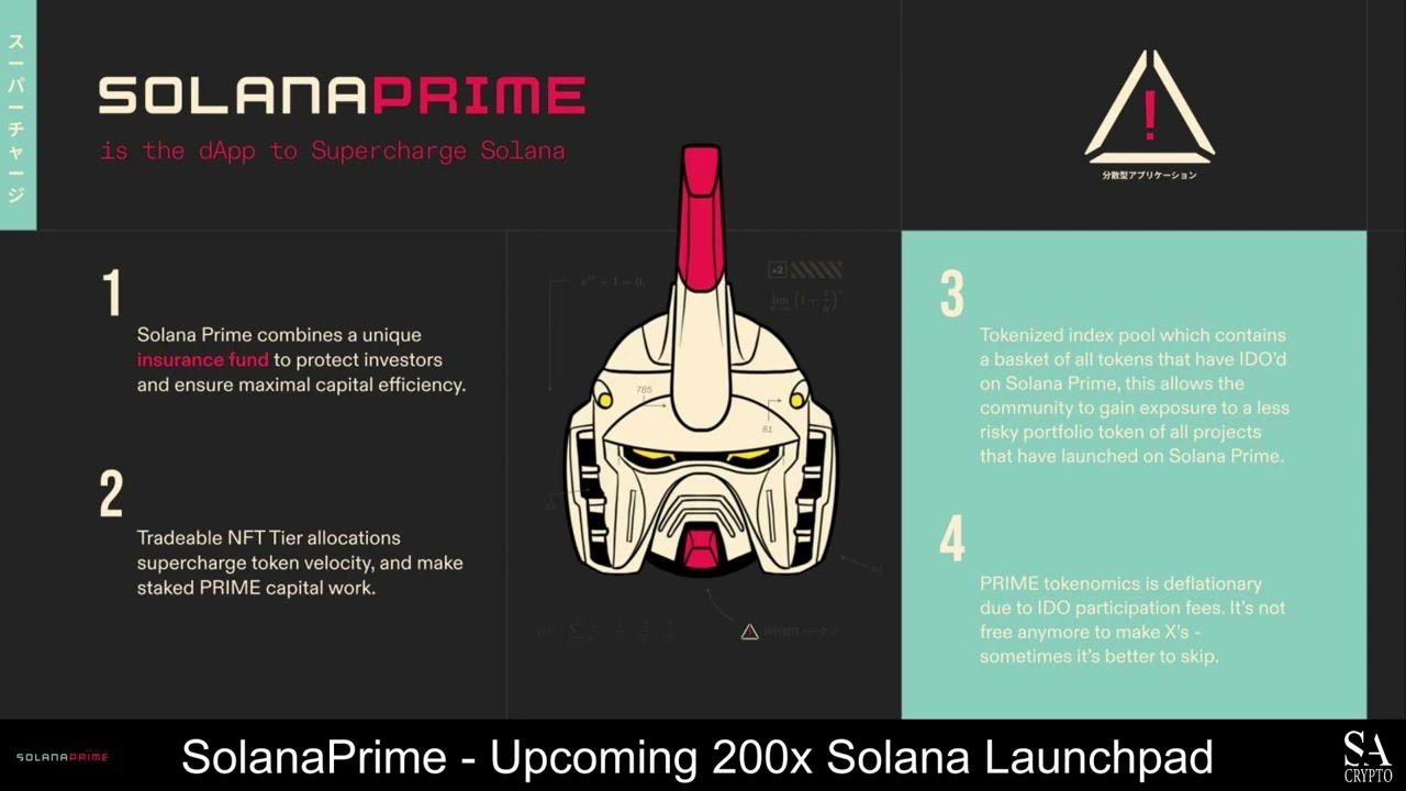SolanaPrime   Upcoming 200x Solana Launchpad