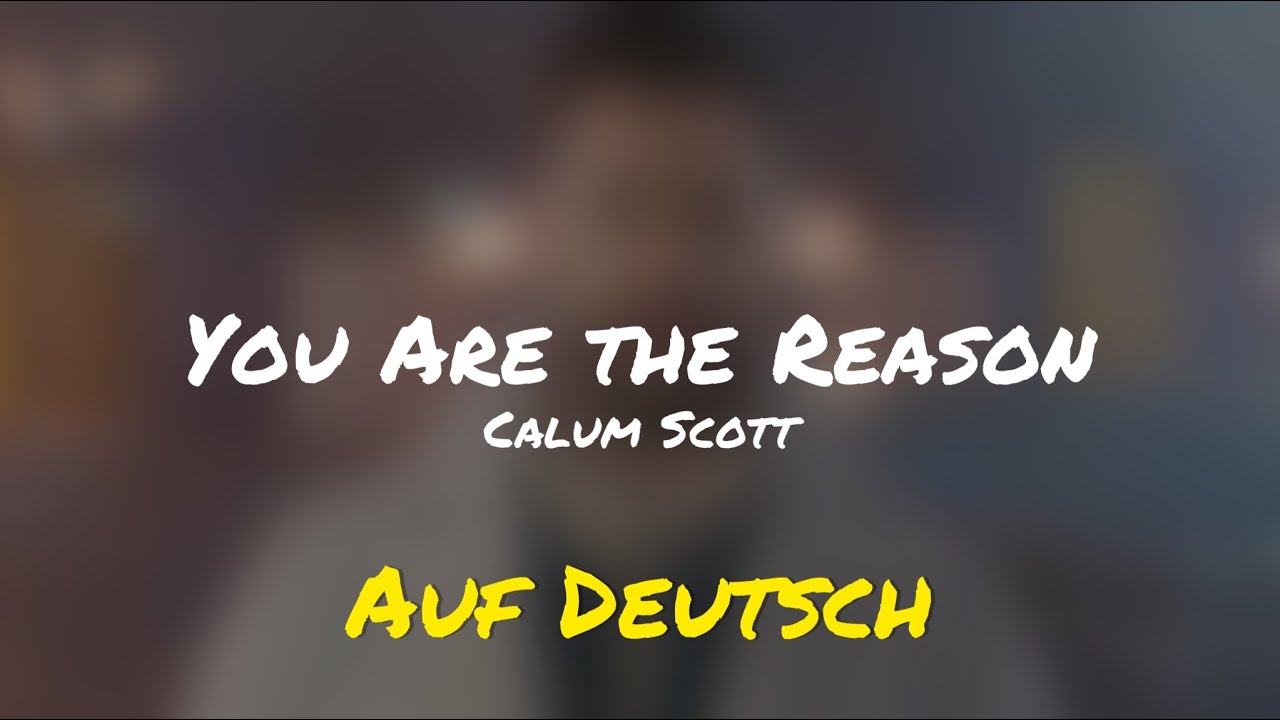 You Are the Reason | Calum Scott | Auf Deutsch