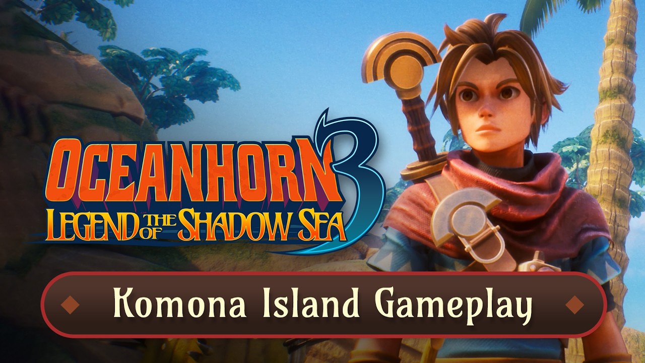 Oceanhorn 3: Legend of the Shadow Sea – Exclusive Komona Island Gameplay