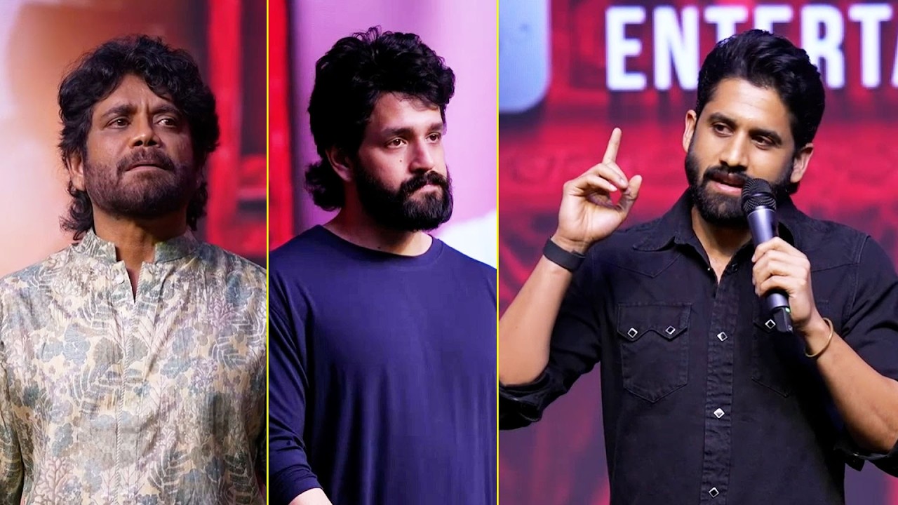 Naga Chaitanya Powerful Speech at LENIN Blockbuster Vaibhavam Event | Nagarjuna & Akhil Reaction