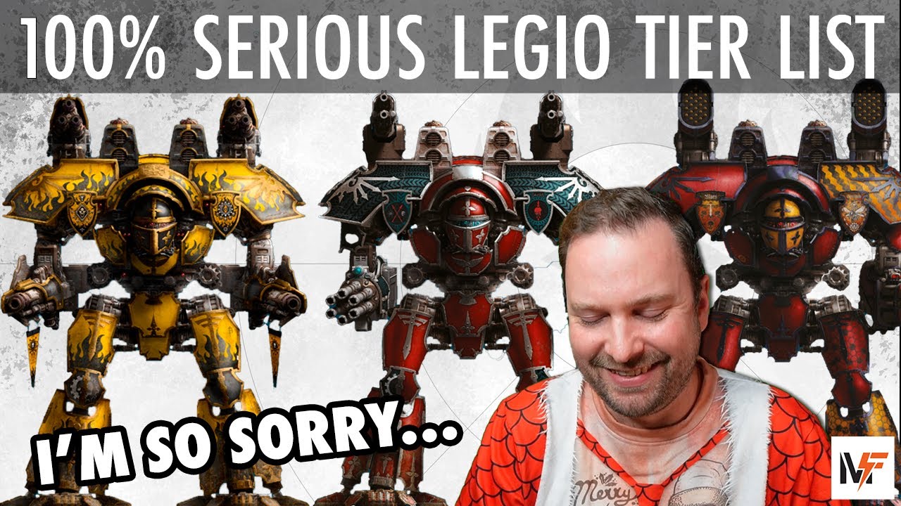 Xmas Special - The 100% Seriously Superficial Titan Legio TIER LIST!