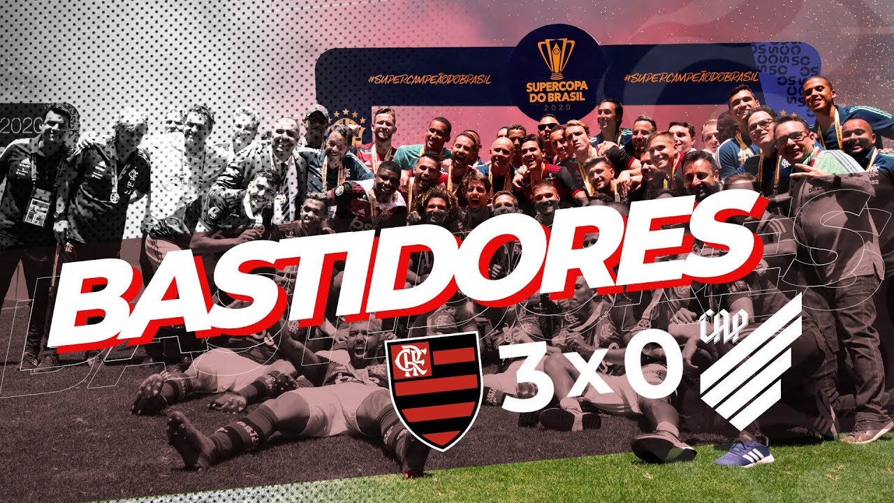 Bastidores - Flamengo é campeão da Supercopa do Brasil