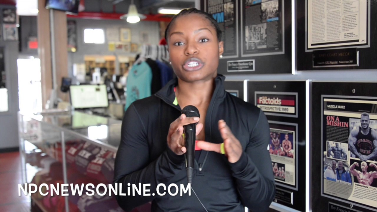 IFBB Figure Pro Cydney Gillon Posing Tip: 2017 NPC NEWS ONLINE