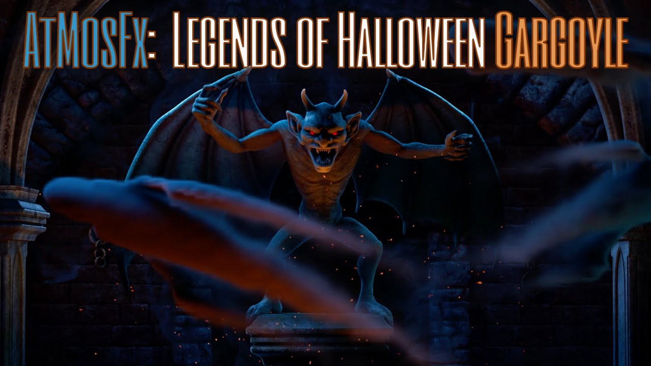 AtmosFX Legends of Halloween - Gargoyle Demo and Review  | Halloween Decorating | Digital Decorating