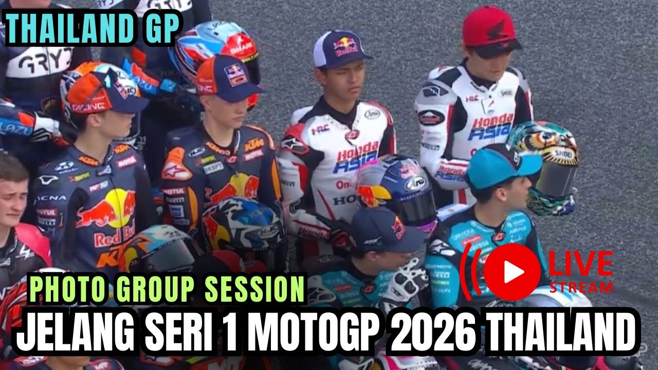 PHOTO SESSION MOTOGP 2026‼️BURIRAM THAILAND