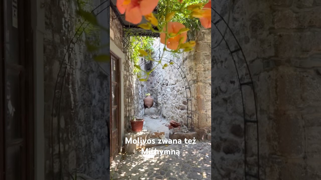 Molivos na wyspie Lesvos nazywana jest przez miejscowych starożytną nazwą Mithymna #travel #podr&oacute;że
