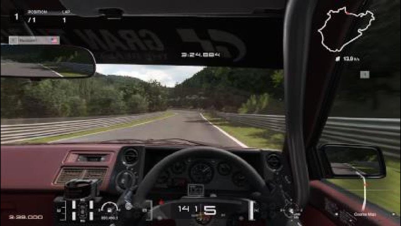 Gran Turismo 7- AE86 Nurburgring Lap & Tune (7:04)