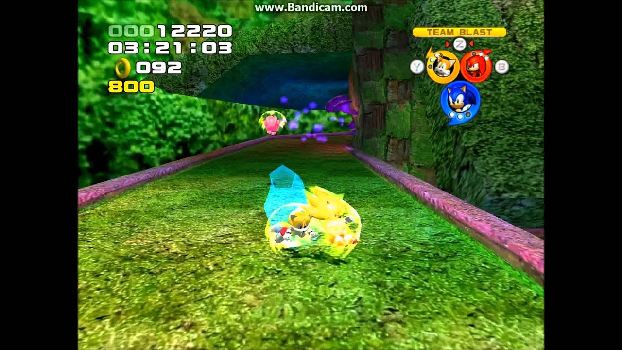 Sonic Heroes Ingame Super/Hyper transformation