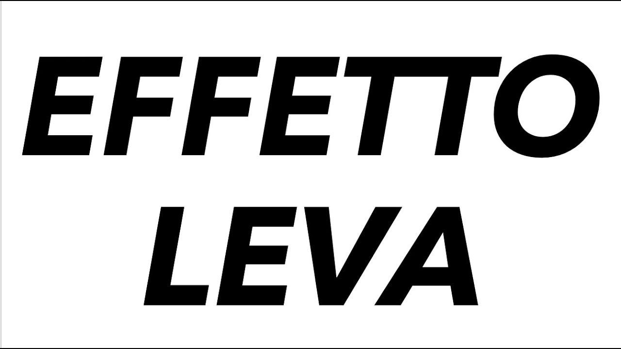 ROI, ROD, ROE e Leverage: l'effetto leva del debito