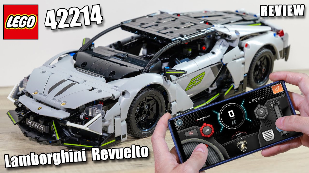 LEGO 42214 Review | LEGO Lamborghini Revuelto | Showcase 42214 LEGO Technic 2025 | Supercar