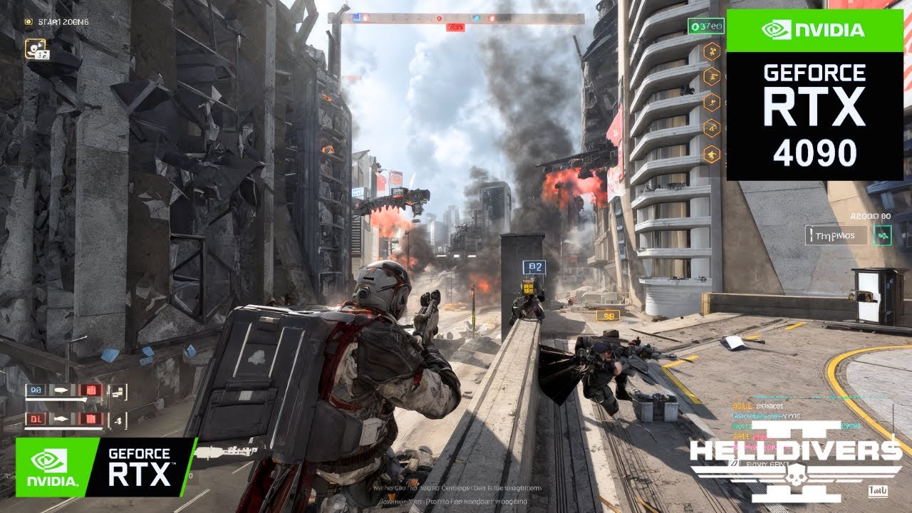 HELLDIVERS 2: MINTORIA UNDER ATTACK on RTX 4090 24GB (4K Maximum Graphics)