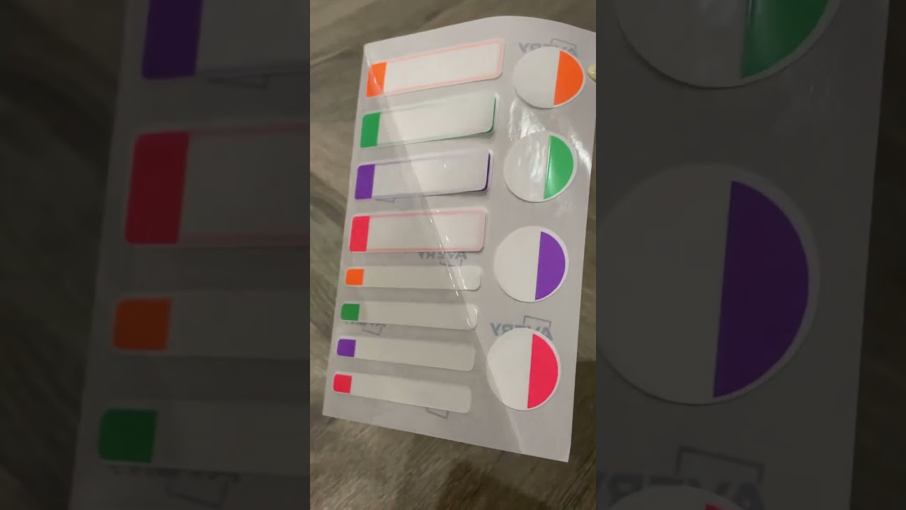 Self laminating labels perfect labelling school supplies! #schoolsupplies #stationery #labelling