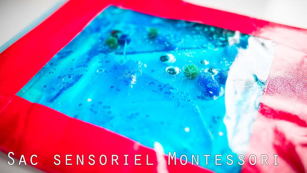 Sac sensoriel Montessori