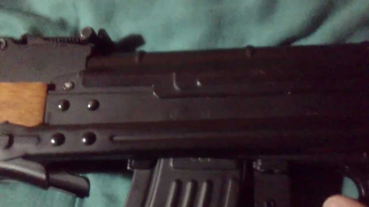 AKMS Cyma (CM048S), engranajes 16:1, lipo 11.1 y motor EG1000 Marui