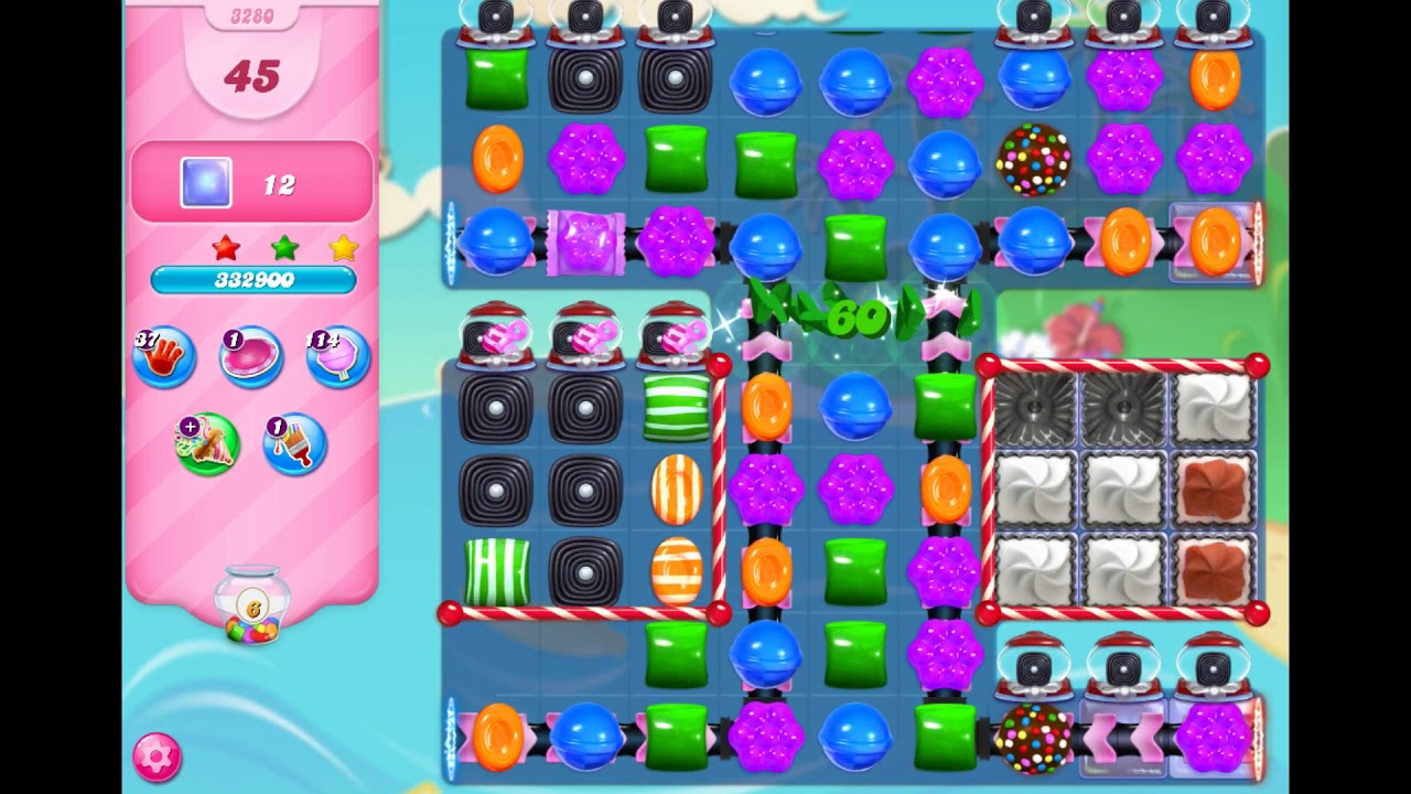 Candy Crush Saga - Level 3280 ☆☆☆