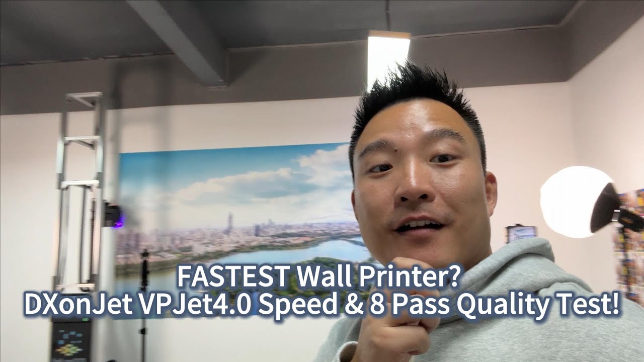 VPJet4 Wall Printer Presentation: Specifications and Capabilities
