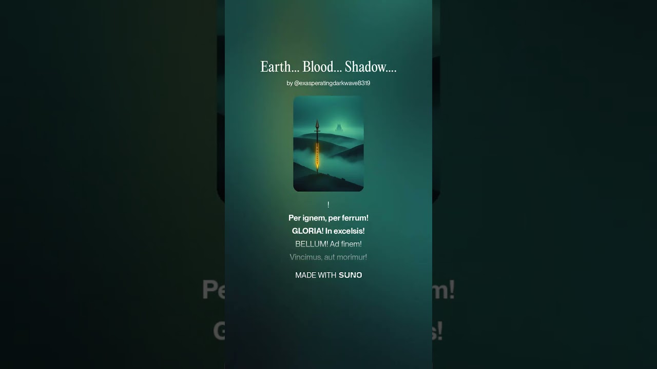 Earth... Blood... Shadow... (Version 1) (Compilation)