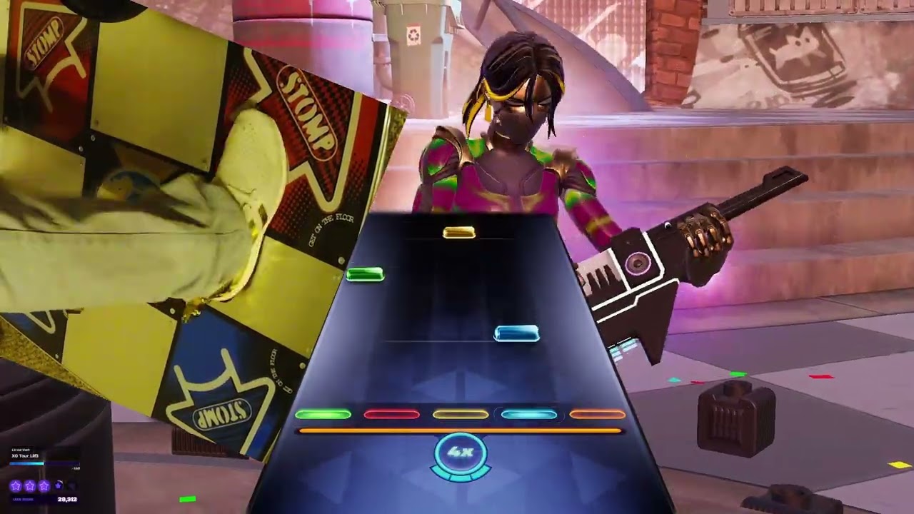 Pump It Up Fortnite Festival Expert: XO Tour Llif3 Lil Uzi Vert Lead
