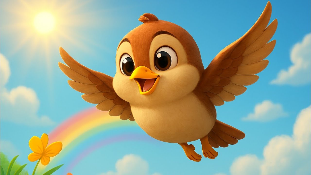  Chirya Rani Bari Sayani 🐦 | Beautiful Hindi Nursery Rhyme for Kids