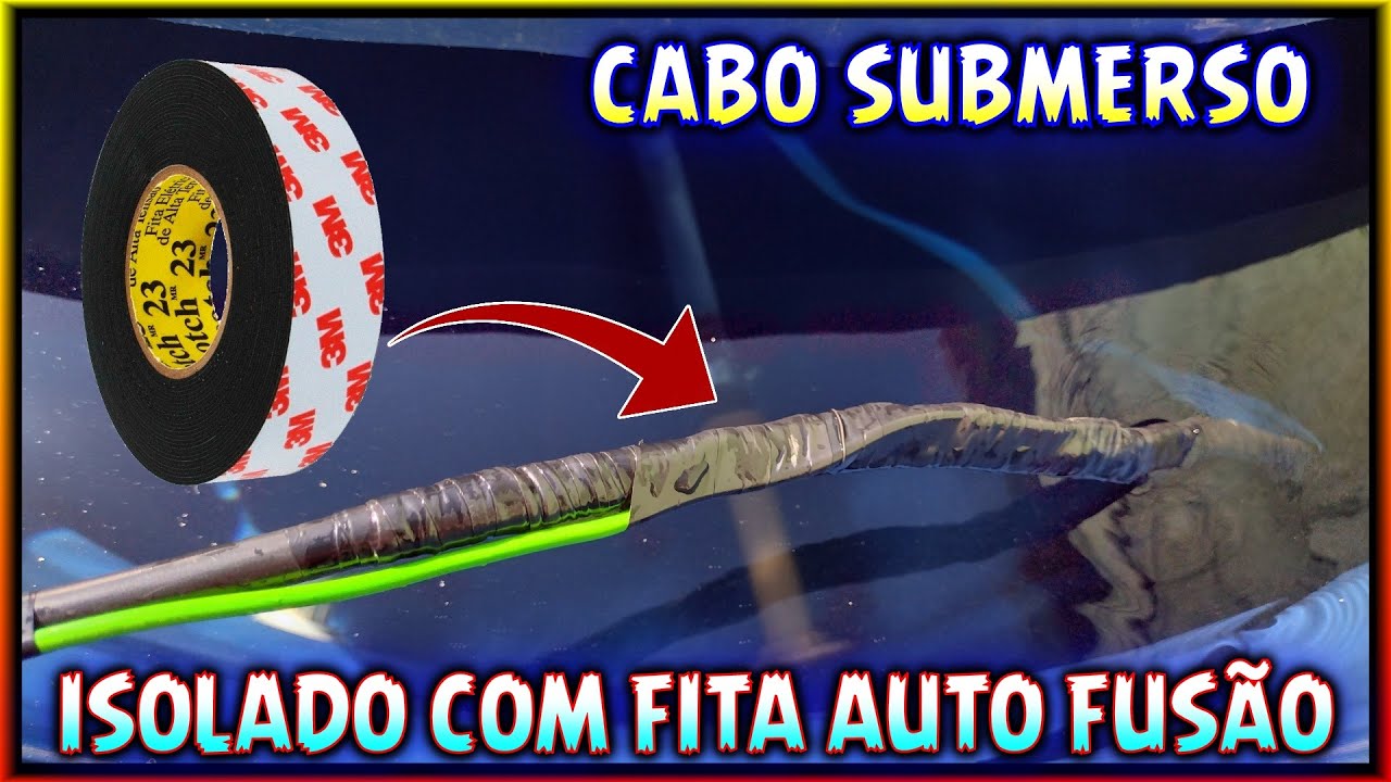 Como emendar e isolar cabo de bomba caneta