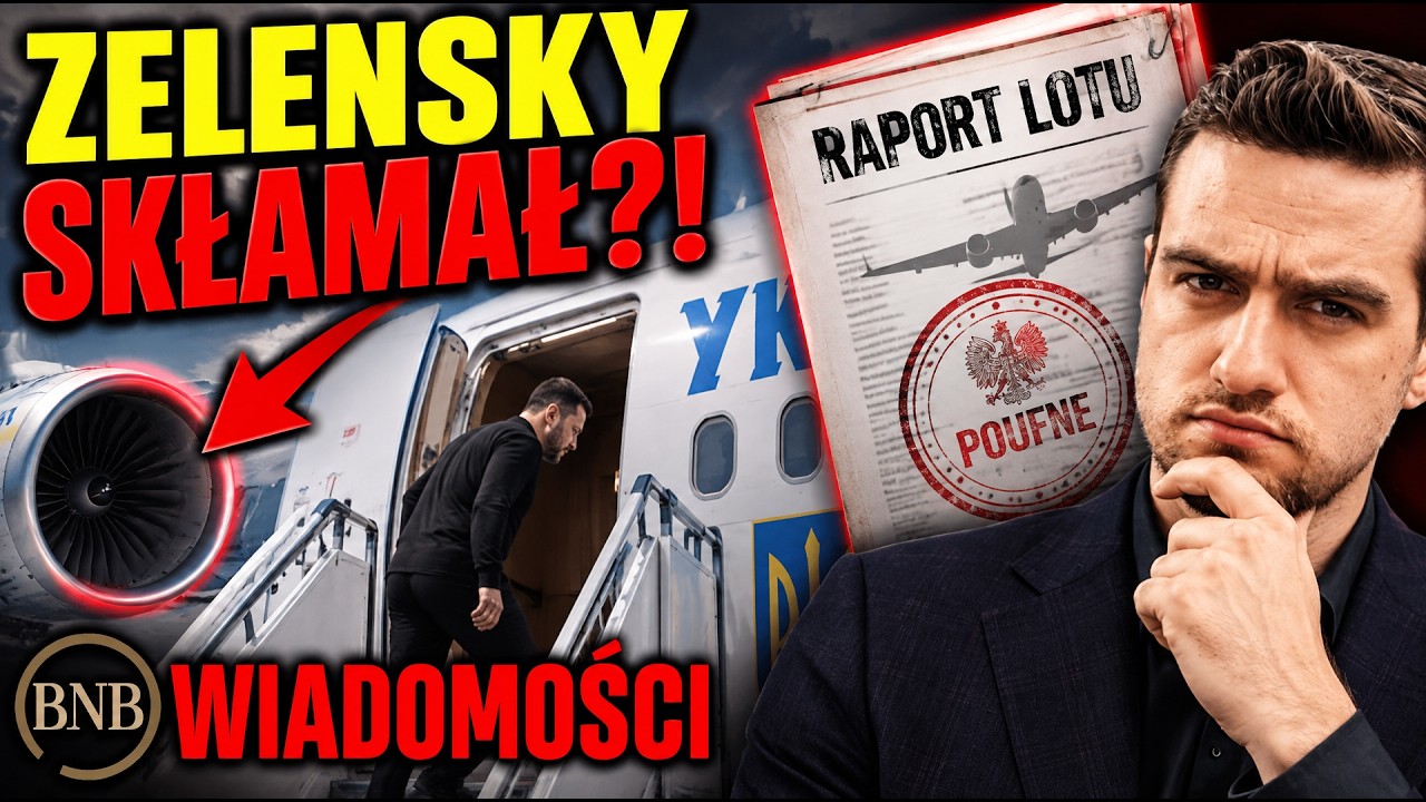 Z OSTATNIEJ CHWILI! Zełenski SKŁAMAŁ o Zamachu?! Mam DANE LOTNICZE