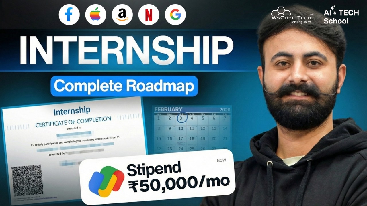 FULL Internship Roadmap 2026 🚀 | Avoid These Traps & Get Paid