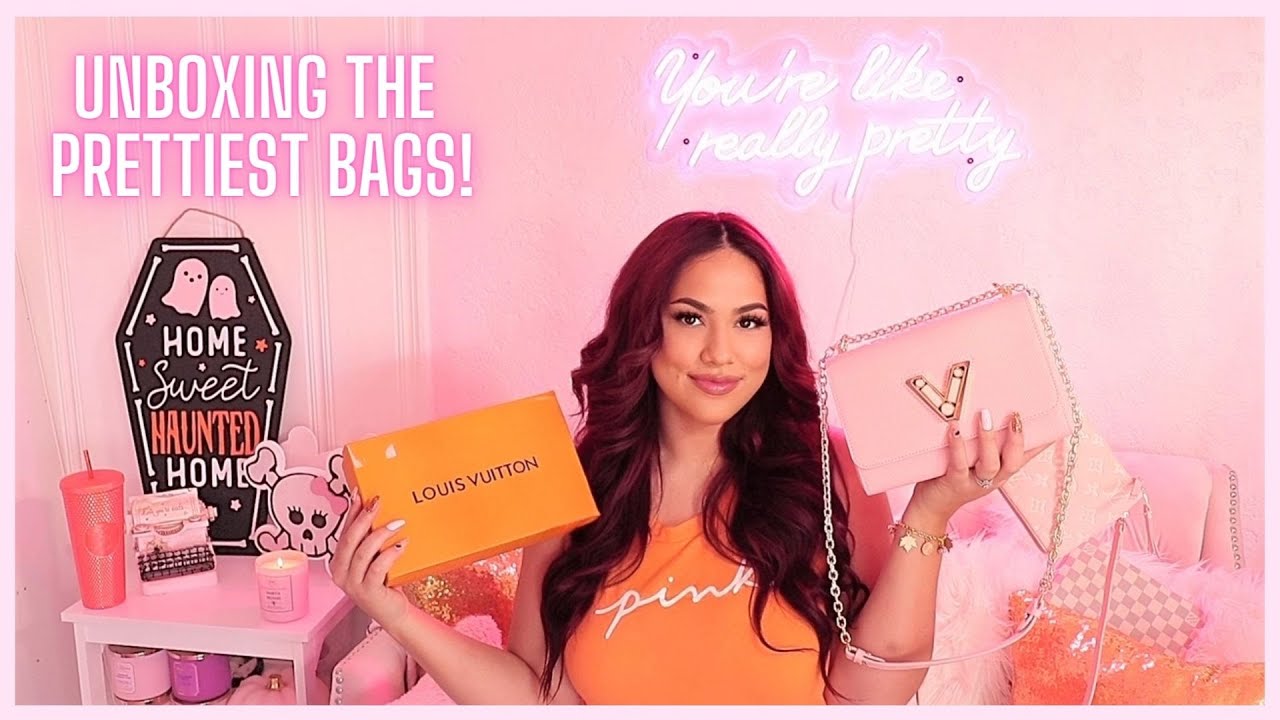 SUPER CUTE PINK LUXURY BAGS YOU NEED! UNBOXING!
