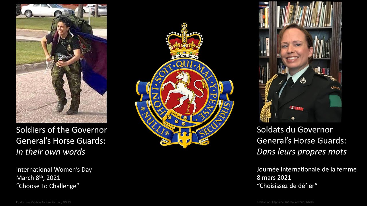 IWD 2021 - JIF 2021: Master Corporal Rizzo, GGHG