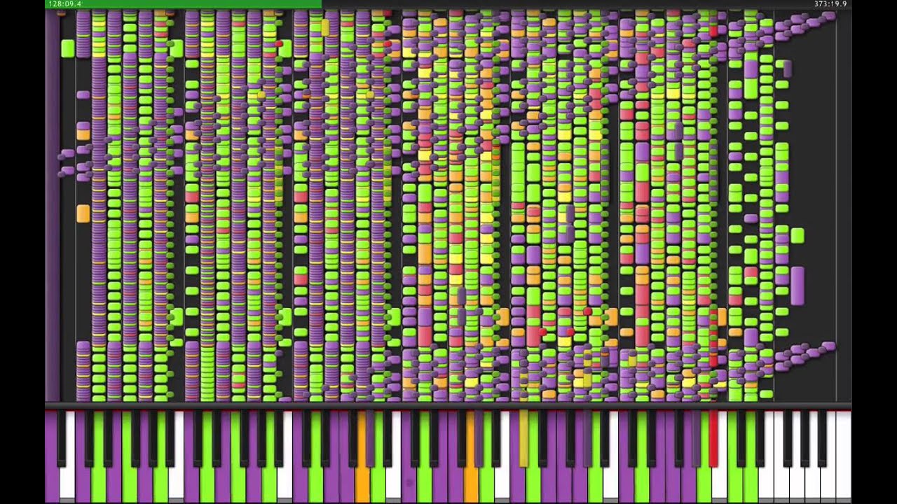 [Black MIDI] Synthesia - Night of Nights 1 Million Notes | No lag (almost)