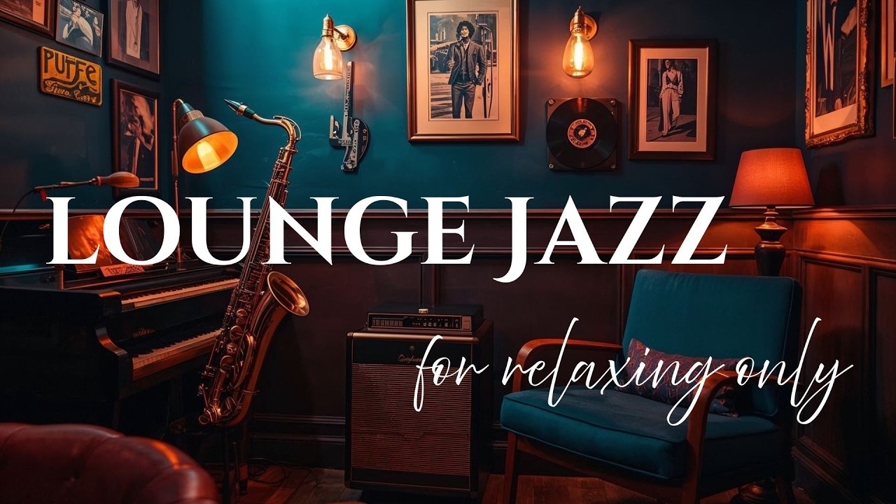 Midnight Jazz Lounge: 1 Hour of Cozy Vibes for Relaxation