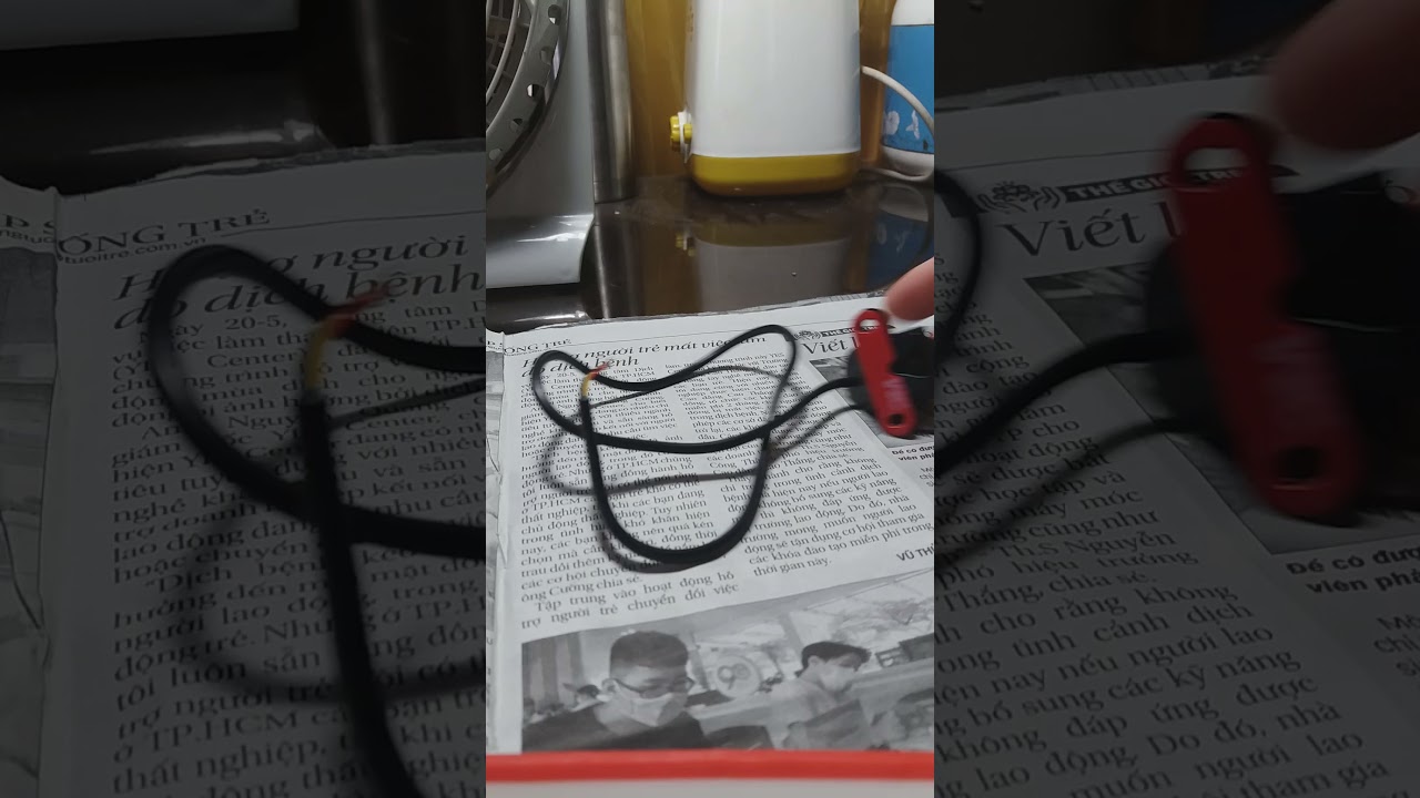 Camera wire is cut