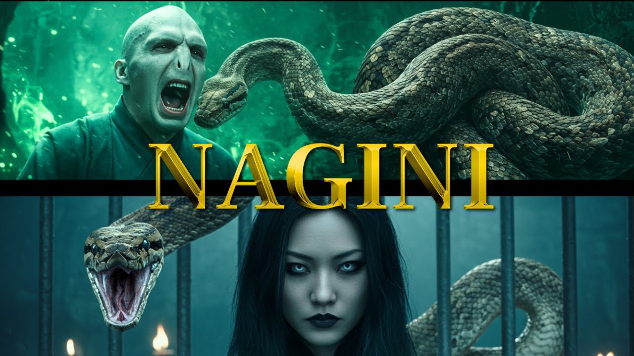 THE COMPLETE STORY OF NAGINI | FROM CURSED WOMAN TO VOLDEMORT&rsquo;S DEADLY SERPENT