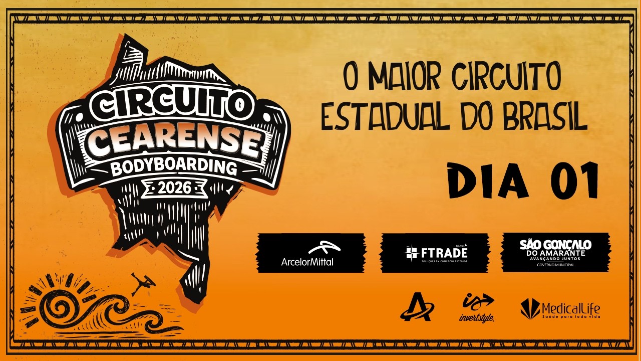 CIRCUITO CEARENSE DE BODYBOARDING - 1 ETAPA - TAIBA - DIA 01