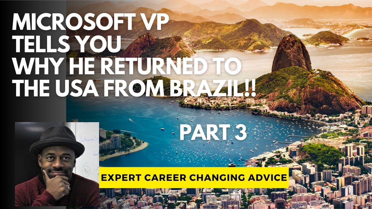 Microsoft VP shares how his move to Brazil created an unexpected life change! #tech #career #brazil