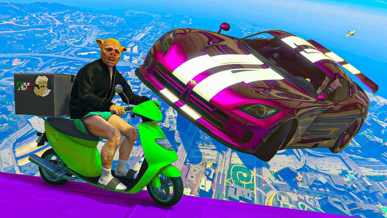 FAGGIO PIZZA BOY VS BANSHEE GTS !!! 🐷LTS🐷 GTA 5 ONLINE