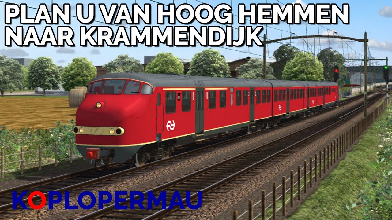 Train Simulator Classic: Met Plan U 151 als bijzondere trein van Hoog Hemmen naar Krammendijk!