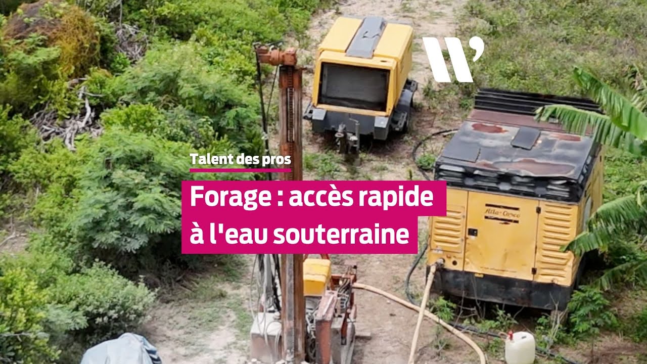 Forage : accès rapide à l'eau souterraine