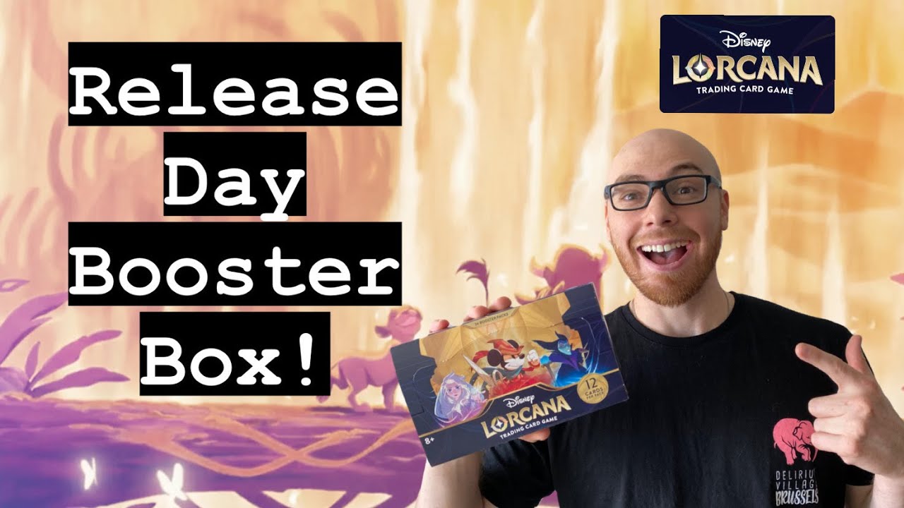 I Bought A Disney Lorcana Booster Box on Release Day!