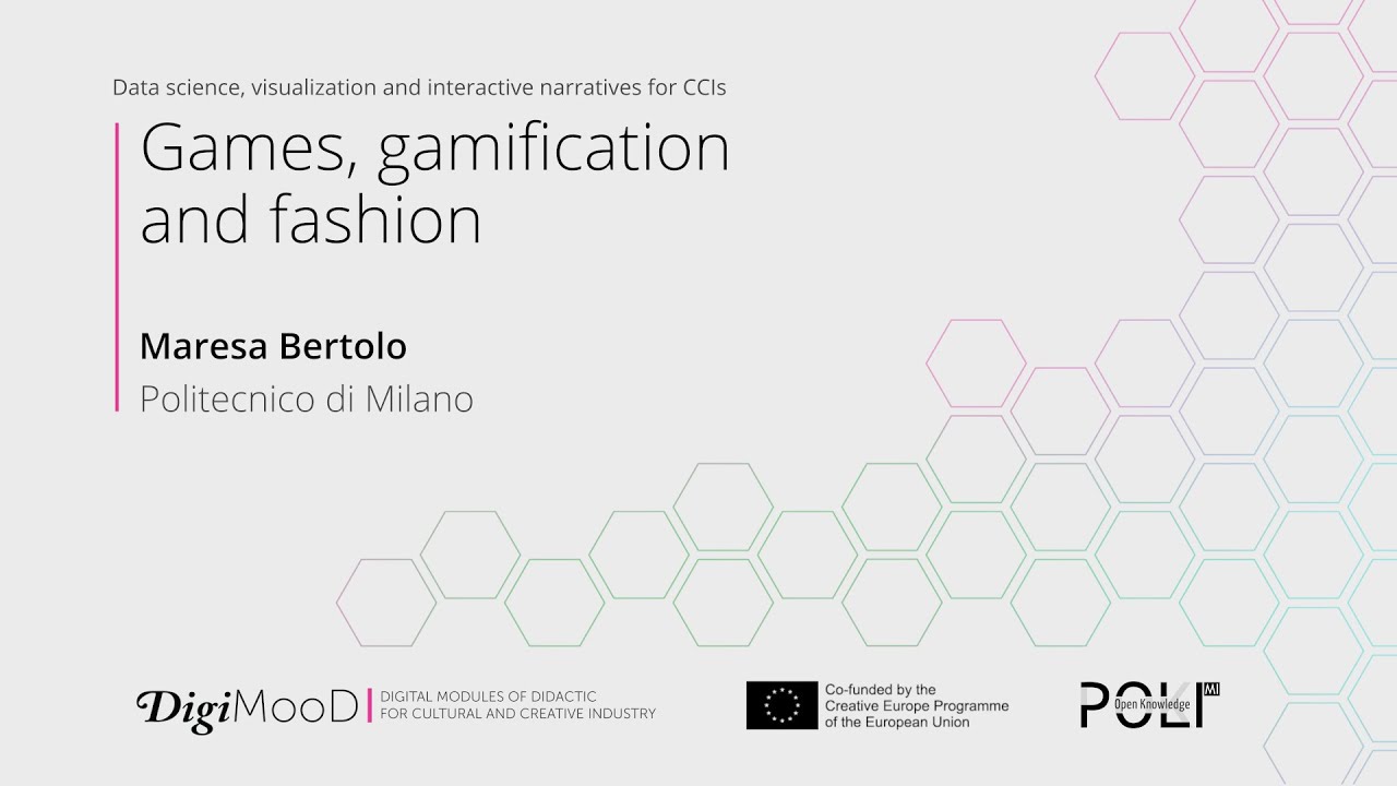 Games, gamification and fashion (Maresa Bertolo)