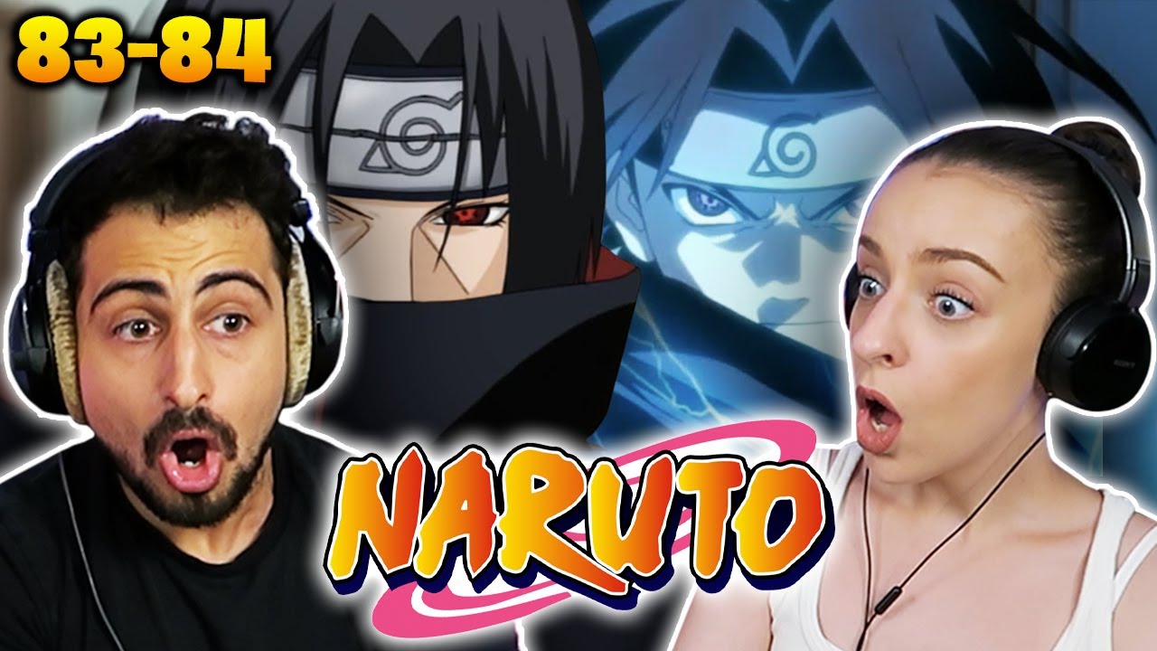 ITACHI VS SASUKE!? *NARUTO* Episodes 83 & 84 REACTIONS!
