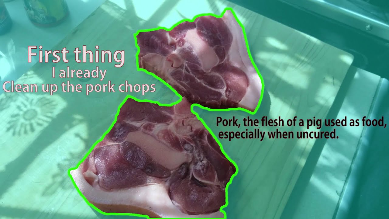 How to make sweet & sour pork chops