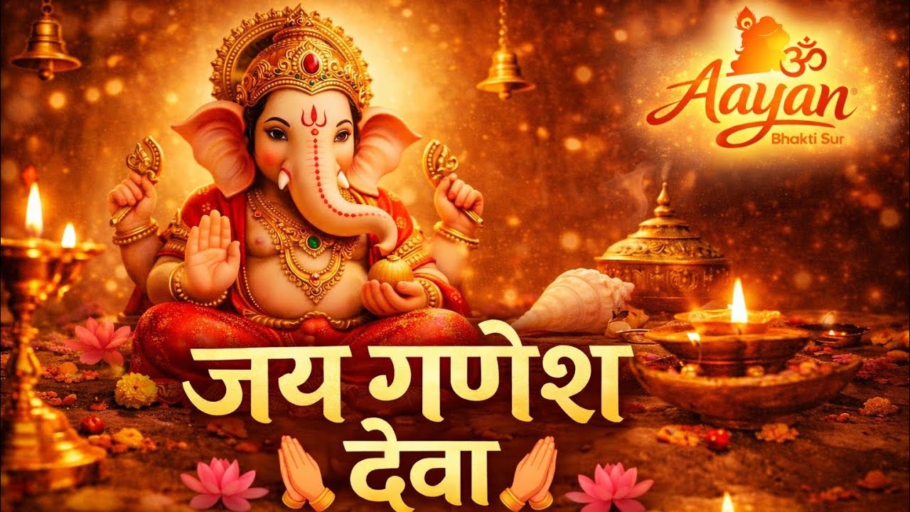 जय गणेश देवा 🙏 | भावपूर्ण गणेश भजन | Heart Touching Ganesh Bhakti Song | Aayan Bhakti Sur