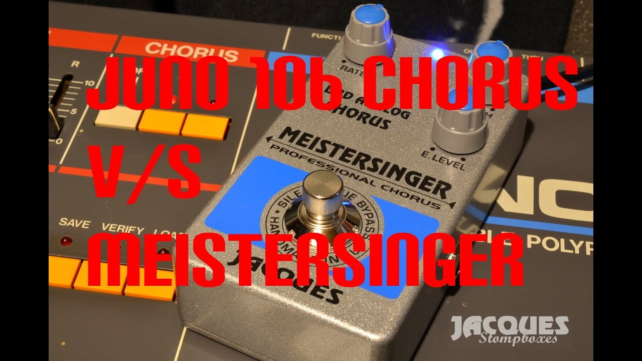 Roland JUNO 106 Chorus v/s Meistersinger Chorus