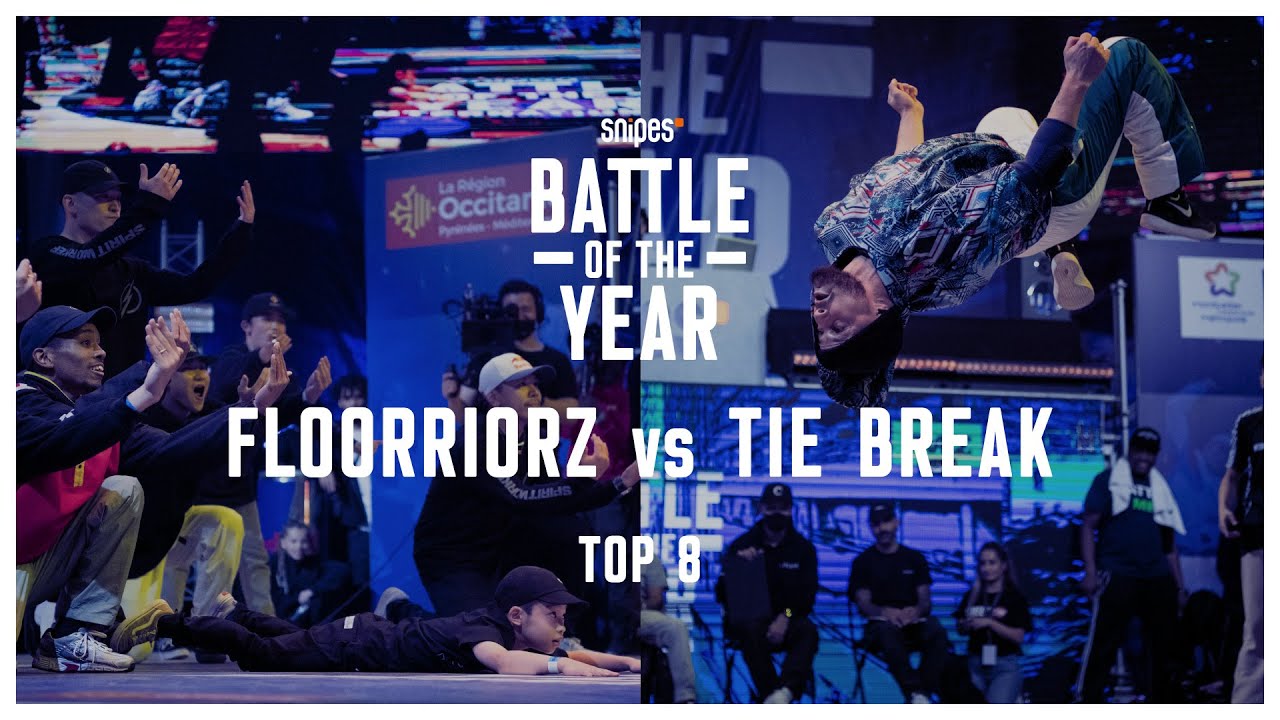 Floorriorz vs Tie Break | Top 8 | SNIPES Battle Of The Year